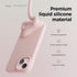 elago iPhone 15 Case Liquid Silicone